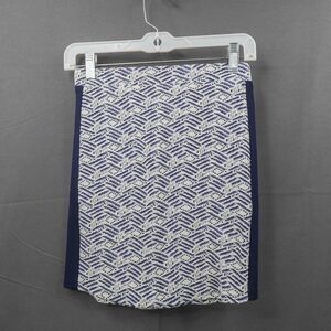 Matison Stone Womens Mini Skirt XS Blue Y2K Knit Preppy Secretary Academia